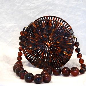 Cult Gaia Acrylic Luna Circle Bag